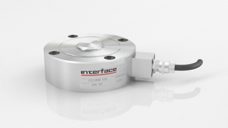3201 Precision Stainless Steel Compression-Only Load Cell
