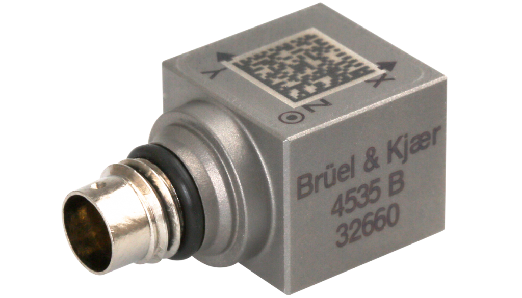 B&K Type 4535-B General-Purpose Triaxial CCLD Accelerometer, TEDS, 9.8 ...