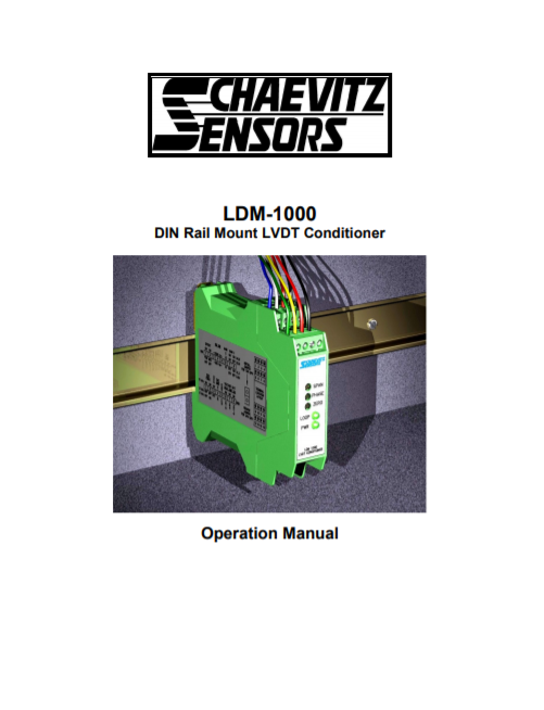 LDM-1000 Manual