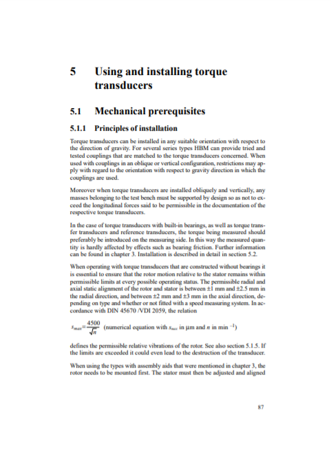 Using & Installing Torque Transducers