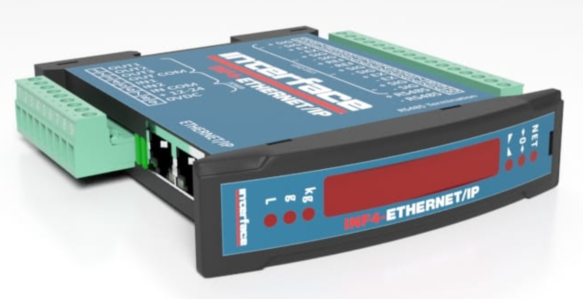 INF4 – Ethernet IP – Multi-Channel Sensor Weight Transmitter